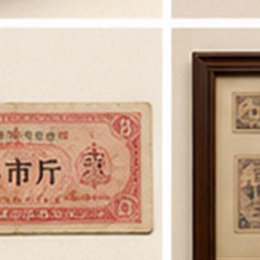民国粮票整刀旧藏 · 手工雕制