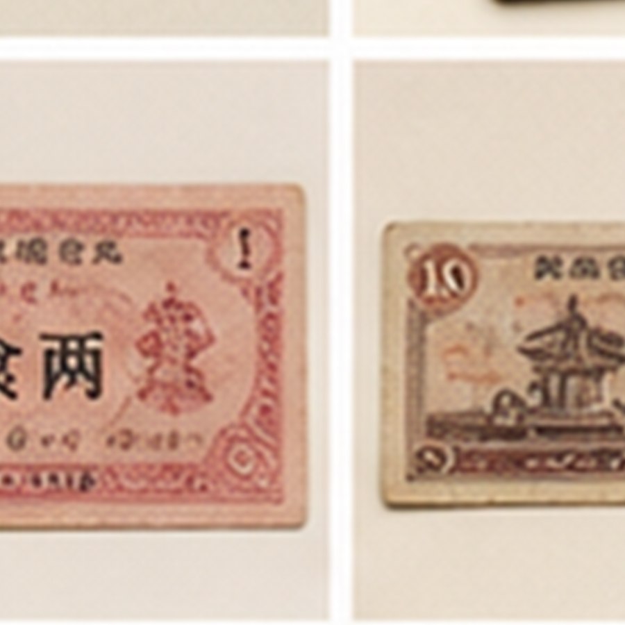 古韵肉票旧券 · 收藏佳品