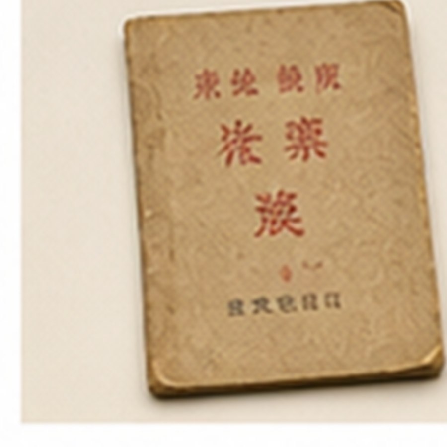 古韵粮油票册 · 包浆自然