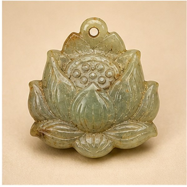 精品玉器玉牌山水纹可陈设